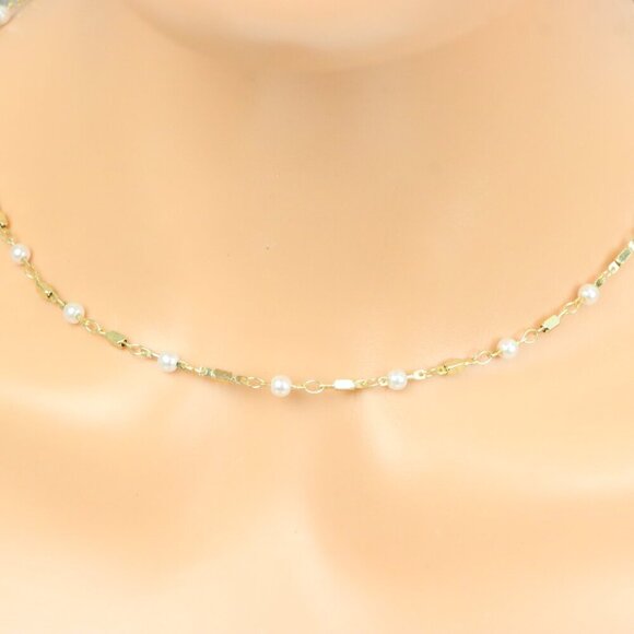 Minimalist Necklace Chain, Elegant Jewelry for Women & Girls | MLCRC2065 - Picture 7 of 10